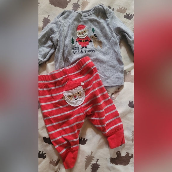 NB 0-3 Christmas clothes lot - Picture 5 of 8